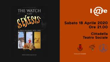 Concerto dei “The Wach” Tributo dei Genesis – I C@re ” La Speranza mette radici”